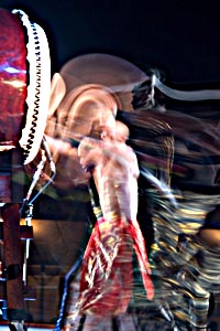 Sunday drums at the castle