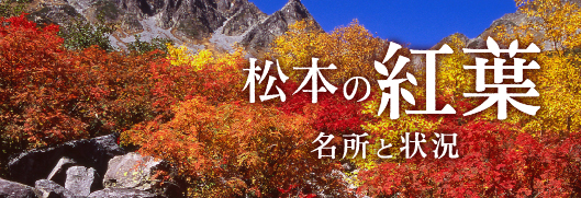 松本の紅葉 名所と状況