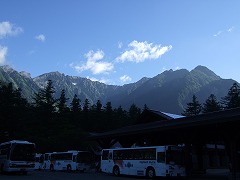 上高地バスターミナル
