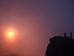 日の出のとき二人