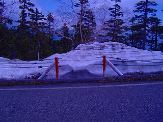 ある登山道の入り口。