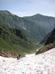 雪渓１