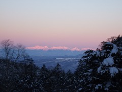 朝焼け　６：５５