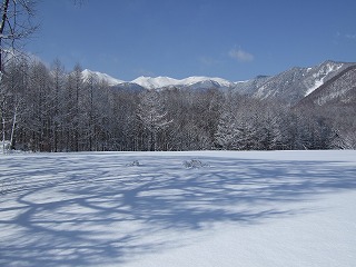 いがやスキー場からの眺め