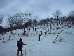 徐々にきつくなる坂