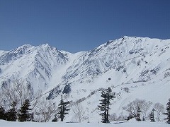 白馬連山 北