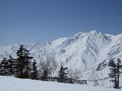白馬連山 南