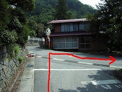 矢印は進行方向