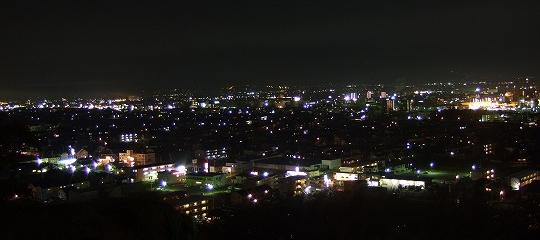 弘法山からの夜景２