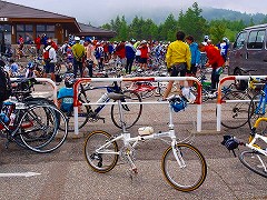ツールド・美ヶ原頂上自転車