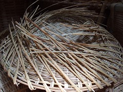 作りかけ蕎麦ざる