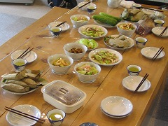 番所きゅうりずくし・試食