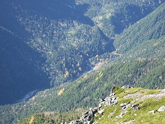 蝶槍からの眺め