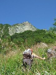 明神五峰を見て歩く
