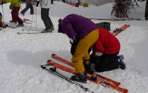 履き方から教えてくれる