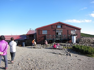 蝶ヶ岳ヒュッテ