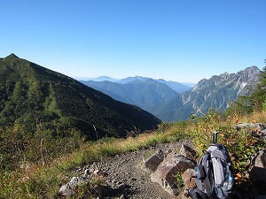 ピークCからの眺め