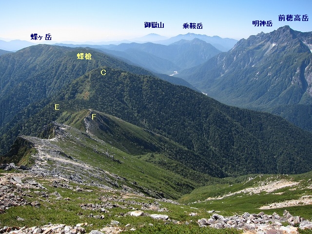 来た道を振り返る