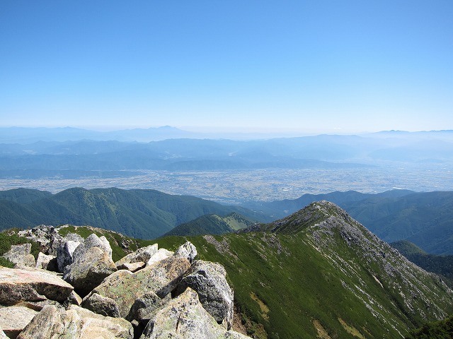 これから行く前常念