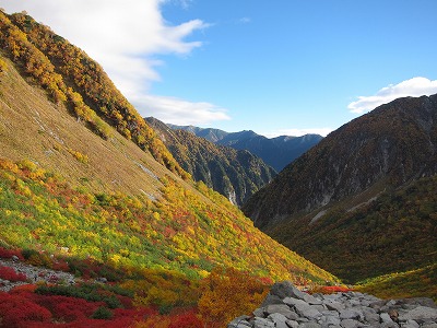 涸沢の紅葉2014年
