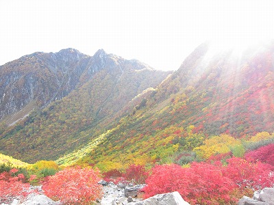 涸沢の紅葉2014年