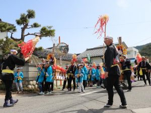 今日は長持行列巡行