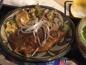 軟骨ソーキとゴーヤチャンプル