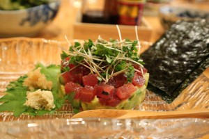 アボガトとまぐろ