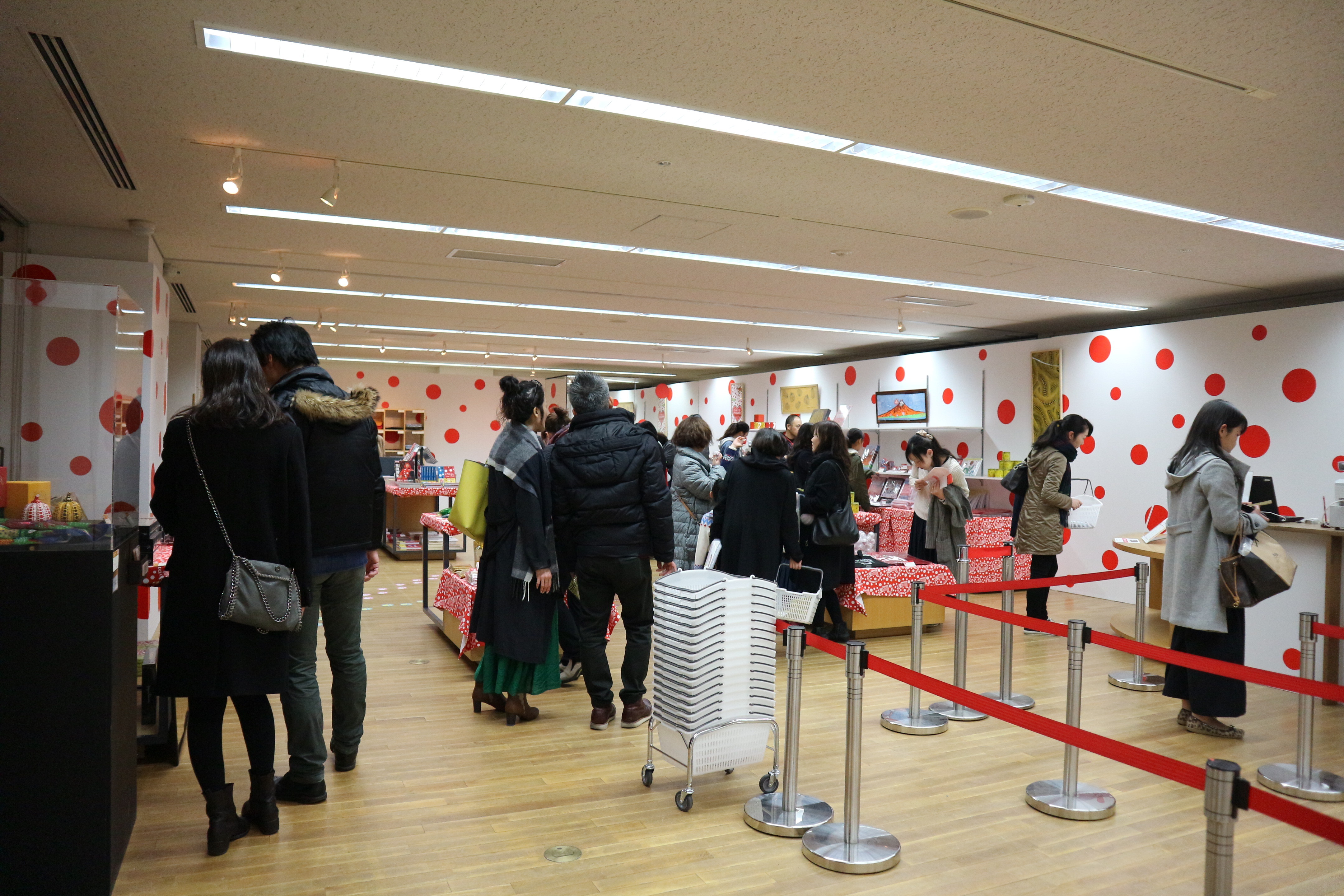 ミュージアムショップ内